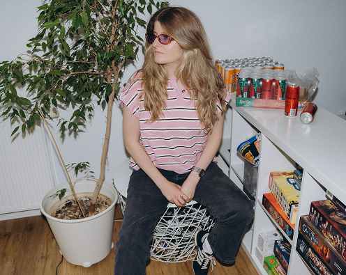Bitnoise team member in the office chill-out room